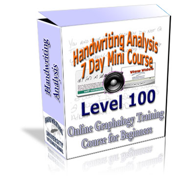 Handwriting 100  8 Day Online Basic Course